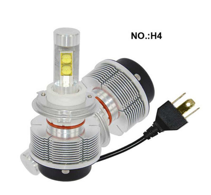 Des Auto-H4 30W weißer LED hoher niedriger Strahln-Scheinwerfer Nebel-der Glühlampe-3000LM